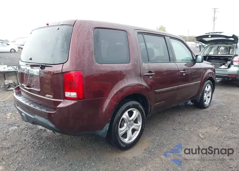 2013 Honda Pilot Ex-L z USA, uszkodzony, nr VIN 5FNYF4H61DB033422